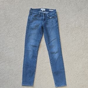 Frame Denim Le Skinny De Jeanne Crop Size 26